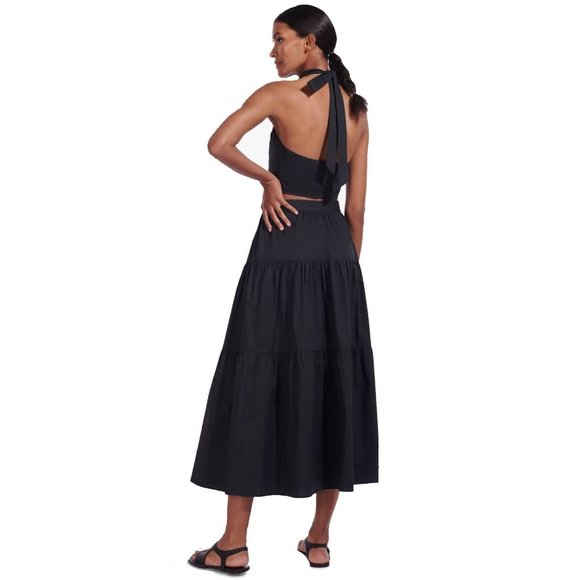 STAUD Black Halter Crop Top - Picture 7 of 8